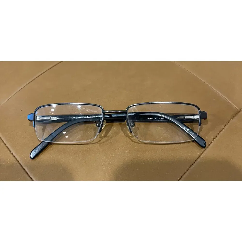 Perry Ellis‎ America Men’s Metal/Plastic Frame Eyeglasses Rectangle PEA1371